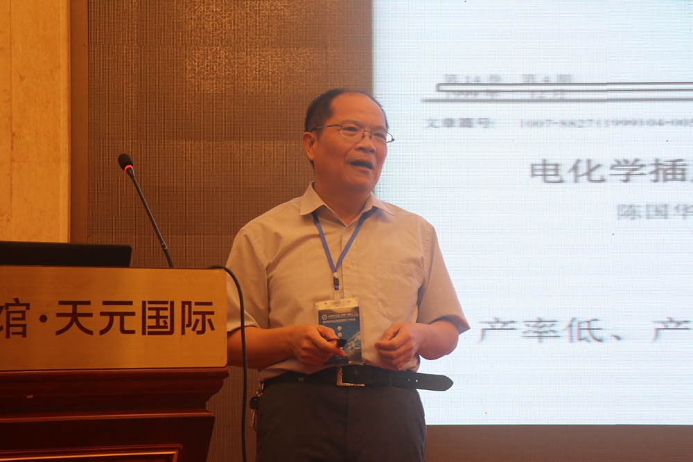 华侨大学陈国华教授作报告